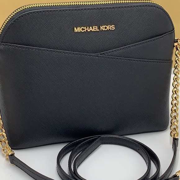 MICHAEL KORS MEDIUM DOME XCROSS XBODY BLACK COLOR - Picture 4 of 14